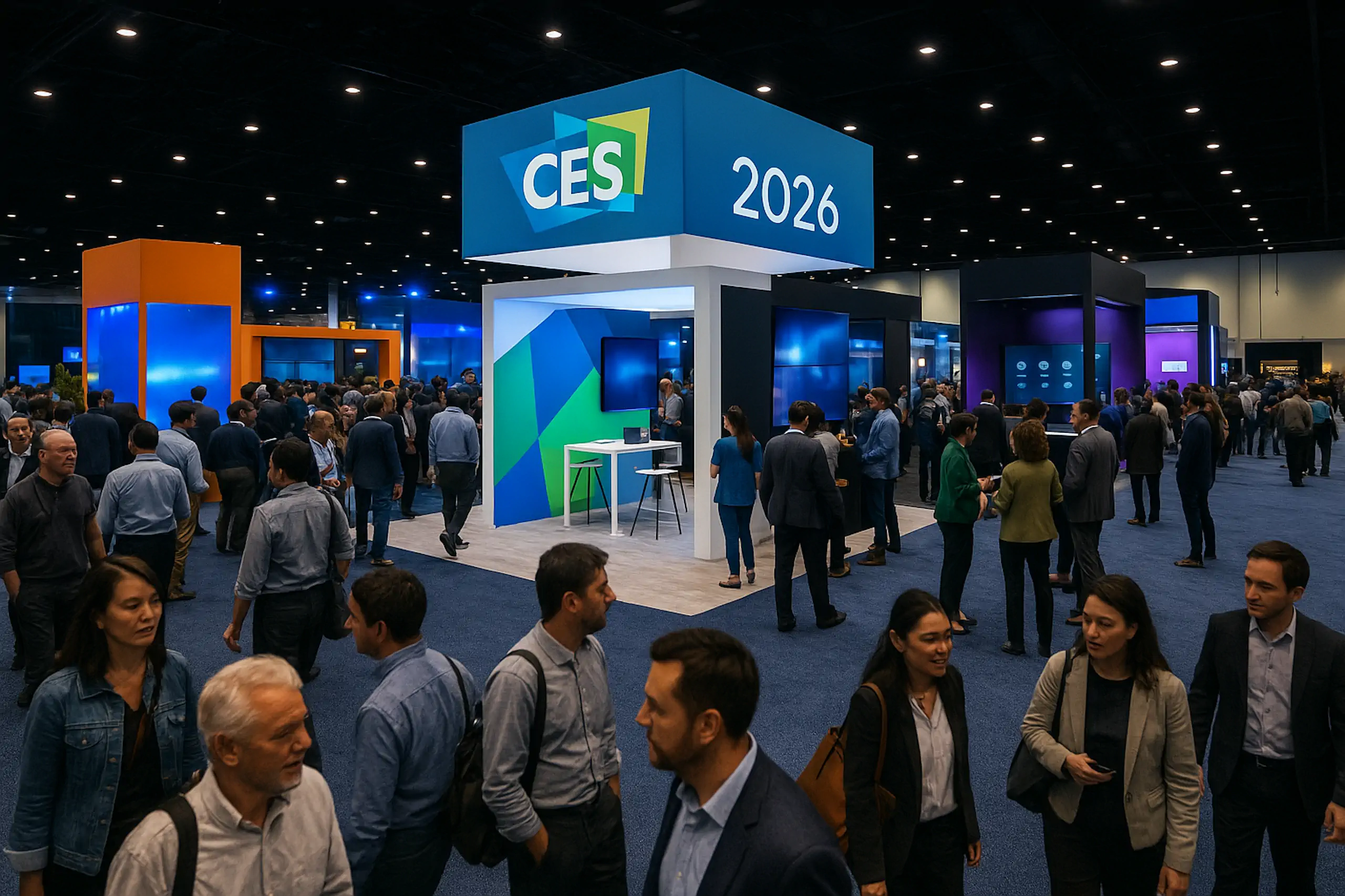 Exhibiting at CES 2026? Stunning Trade Show Booth Rentals Made Easy